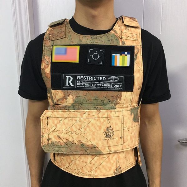 20ss new mens designer vests of fashion retro print motorcycle vest mens hip hop pockets waistcoats body armor, Black;white
20ss new mens designer vests of fashion retro print motorcycle vest mens hip hop pockets waistcoats body armor, Black;white