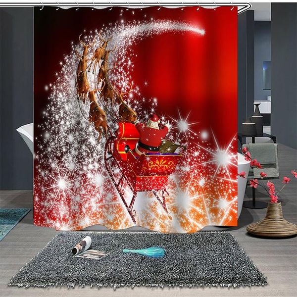 christmas shower curtains santa claus deer snowman bathroom curtains with plastic hooks waterproof
christmas shower curtains santa claus deer snowman bathroom curtains with plastic hooks waterproof