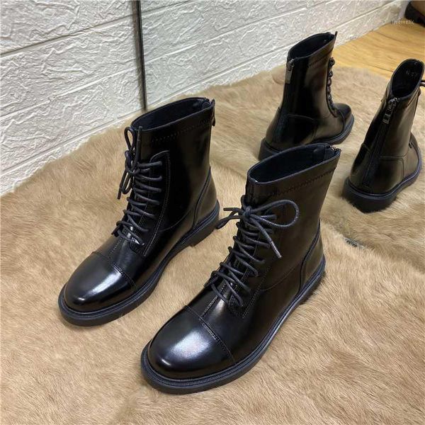 boots deat 2021 spring autumn fashion casual black lace up thick bottom leather single shoes women short cool sf2921
boots deat 2021 spring autumn fashion casual black lace up thick bottom leather single shoes women short cool sf2921
