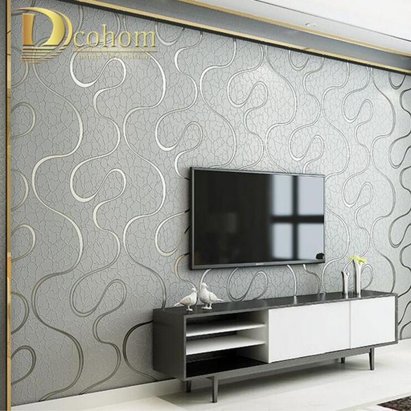 thick flocked modern 3d striped wallpaper for walls living room sofa tv background decor home wall paper rolls
thick flocked modern 3d striped wallpaper for walls living room sofa tv background decor home wall paper rolls