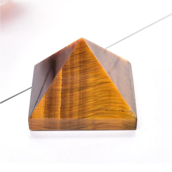 natural tigers eye pyramid gemstone reiki chakra crystal point healing stone handmade polished ornaments ore miner jllswl, Black
natural tigers eye pyramid gemstone reiki chakra crystal point healing stone handmade polished ornaments ore miner jllswl, Black