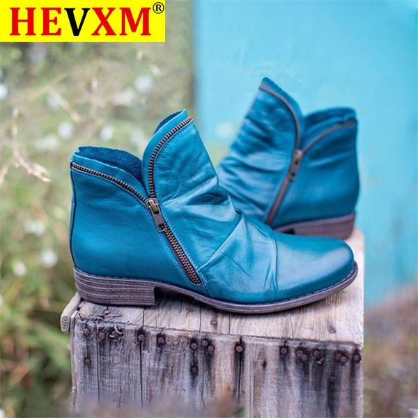 boots women pu leather ankle autumn winter zipper vintage punk flat ladies shoes short snow mujer, Black
boots women pu leather ankle autumn winter zipper vintage punk flat ladies shoes short snow mujer, Black