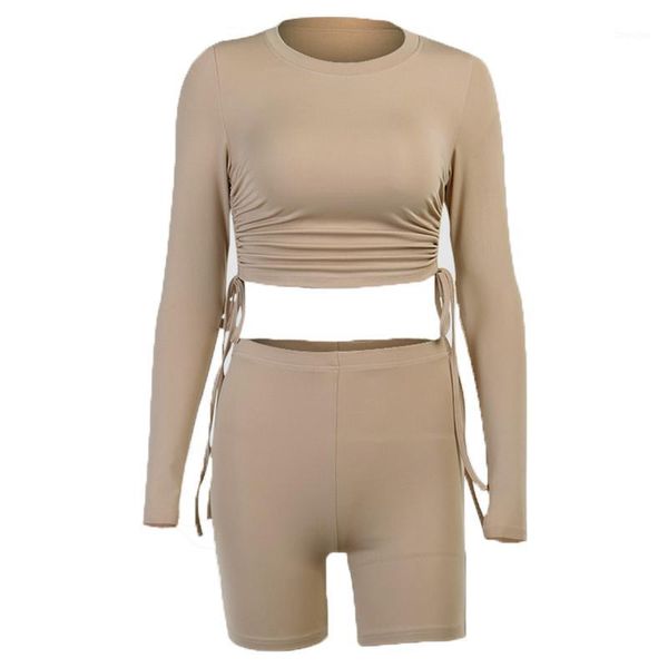 fanco women 2 piece set side drawstring sports stitching shorts 2020 female autumn new fashion street t-shirt suit and short1, White
fanco women 2 piece set side drawstring sports stitching shorts 2020 female autumn new fashion street t-shirt suit and short1, White