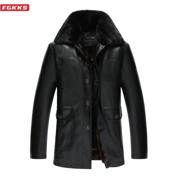 fgkks fashion men leather jackets winter new male faux pu jacket coat men's leather jackets coats, Black
fgkks fashion men leather jackets winter new male faux pu jacket coat men's leather jackets coats, Black
