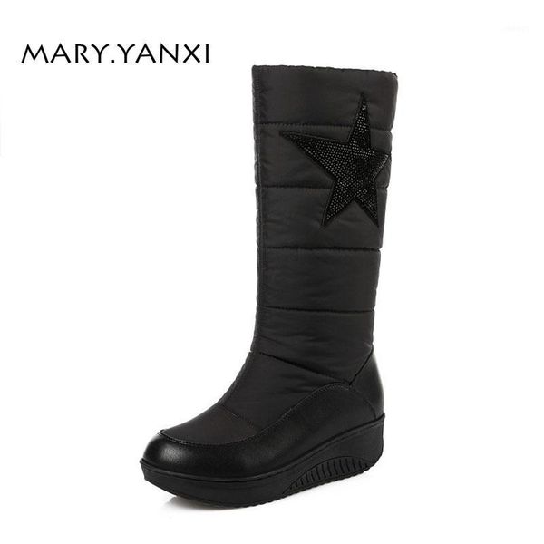 winter women shoes mid-calf half down snow boots round toe crystal star slip-on solid wedges heels solid plush worm platform1, Black
winter women shoes mid-calf half down snow boots round toe crystal star slip-on solid wedges heels solid plush worm platform1, Black
