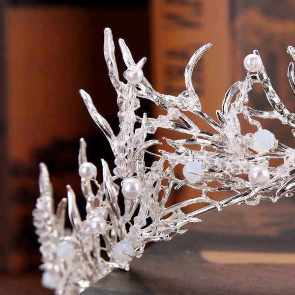 msuper queen's head decorated with black forest fairy bride grand luxury crown k, Silver
msuper queen's head decorated with black forest fairy bride grand luxury crown k, Silver