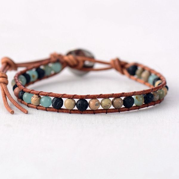 lava bracelet lava stone natural stone leather wrap bracelets vintage weaving bead bracelet handmade lava bead jewelry sqcrfb new_dhbest, Golden;silver 
lava bracelet lava stone natural stone leather wrap bracelets vintage weaving bead bracelet handmade lava bead jewelry sqcrfb new_dhbest, Golden;silver