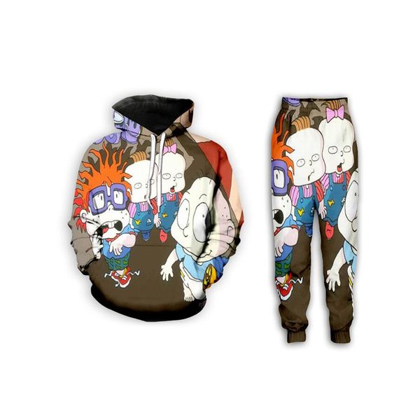 новые мужчины / женская мультфильм rugrats в париже смешные 3d печати повседневная мода толстовки / sweatpants хип-хоп костюмы z08, Gray
новые мужчины / женская мультфильм rugrats в париже смешные 3d печати повседневная мода толстовки / sweatpants хип-хоп костюмы z08, Gray