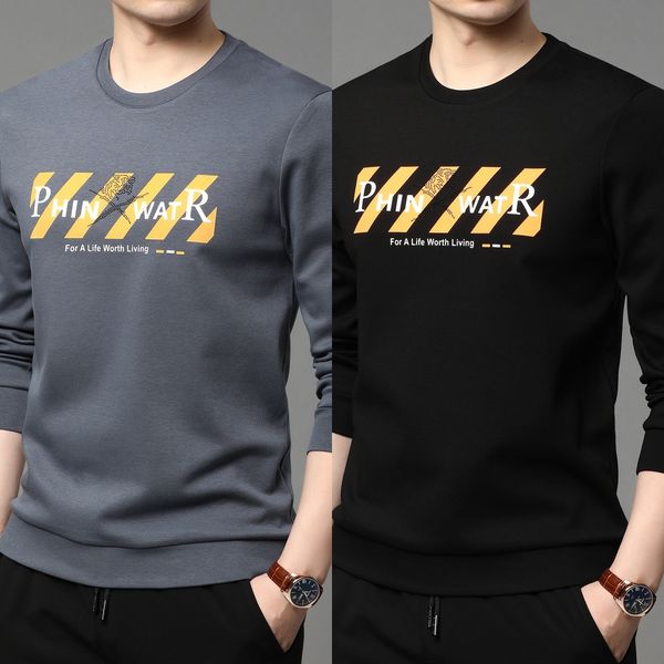 round t-shirt sweater neck long sleeve t-shirt men's sweater spring and autumn new style of men's clothing korean version trendyou, Blue
round t-shirt sweater neck long sleeve t-shirt men's sweater spring and autumn new style of men's clothing korean version trendyou, Blue