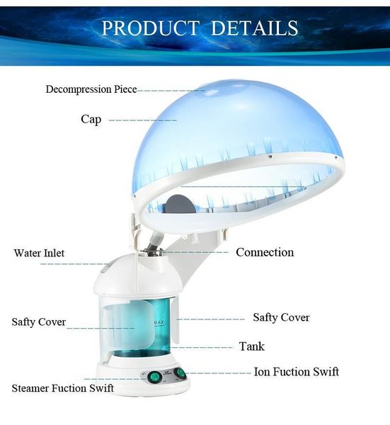2021 face hair steamer humidifier for facial sauna mist moisturizing clear blackheads acne removal skin care face atomizer
2021 face hair steamer humidifier for facial sauna mist moisturizing clear blackheads acne removal skin care face atomizer