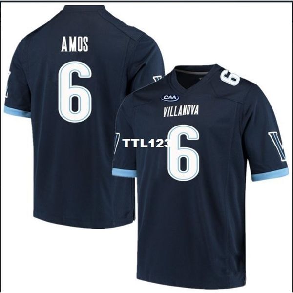new 3421 villanova wildcats jaquan amos #6 navy blue real full embroidery college jersey size s-4xl or custom any name or number jersey, Black
new 3421 villanova wildcats jaquan amos #6 navy blue real full embroidery college jersey size s-4xl or custom any name or number jersey, Black
