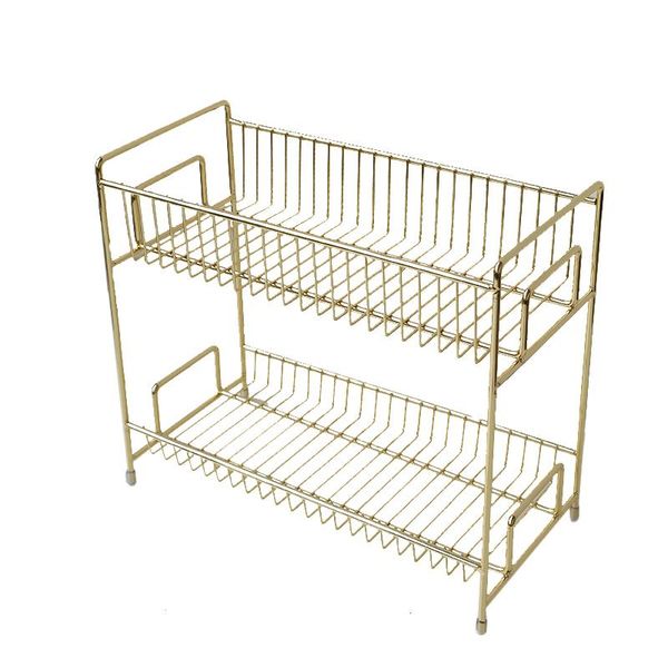 hooks & rails 2 layers metal cosmetics storage rack bathroom makeup organizer kitchen seasoning iron shelves box
hooks & rails 2 layers metal cosmetics storage rack bathroom makeup organizer kitchen seasoning iron shelves box