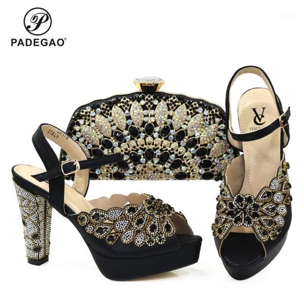 evening shoes and bag set italian shoes with matching bags 2021 gold color nigerian women party pumps high heels crystal1, Black
evening shoes and bag set italian shoes with matching bags 2021 gold color nigerian women party pumps high heels crystal1, Black