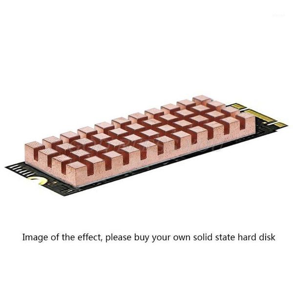 48x18mm pure copper heatsink and 2/3/4mm thermally conductive adhesive thin groove for m.2 2260 ssd notebook radiator1
48x18mm pure copper heatsink and 2/3/4mm thermally conductive adhesive thin groove for m.2 2260 ssd notebook radiator1