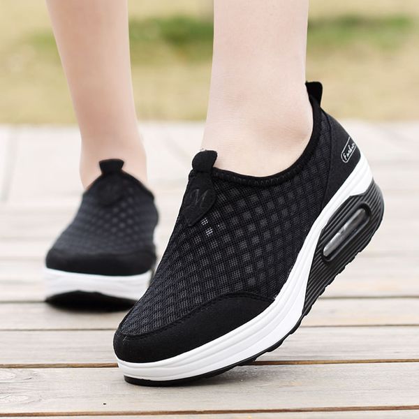 dobeyping spring autumn casual women shoes air mesh woman flats shoe flat platform ladies sneakers slip on ladies wedge footwear 201105, Black
dobeyping spring autumn casual women shoes air mesh woman flats shoe flat platform ladies sneakers slip on ladies wedge footwear 201105, Black