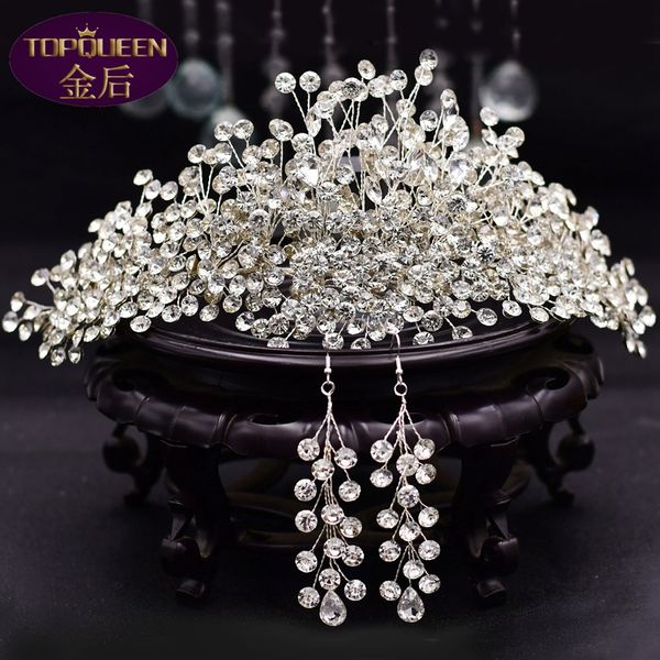 silver luxury diamond tiara shiny handmade hair hoop baroque crystal bridal headwear crown rhinestone with wedding jewelry diamond bridesmai
silver luxury diamond tiara shiny handmade hair hoop baroque crystal bridal headwear crown rhinestone with wedding jewelry diamond bridesmai