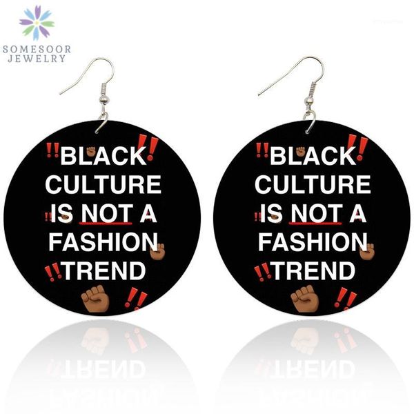 somesoor black culture fashion trend printed african wooden drop earrings afro power pist sayings design jewelry for women gifts1, Silver
somesoor black culture fashion trend printed african wooden drop earrings afro power pist sayings design jewelry for women gifts1, Silver