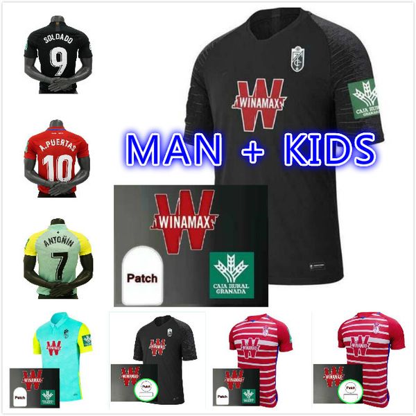20 21 granada cf maillots de foot soccer jersey vallejo puertas machis soro 2020 2021 home away 3rd football shirt camiseta de futbol, Black;yellow
20 21 granada cf maillots de foot soccer jersey vallejo puertas machis soro 2020 2021 home away 3rd football shirt camiseta de futbol, Black;yellow