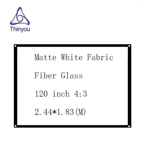 projection screens thinyou 120 inch 4:3 simple projector screen matte white fabric fiber glass with eyelets without frame wall mounted curta
projection screens thinyou 120 inch 4:3 simple projector screen matte white fabric fiber glass with eyelets without frame wall mounted curta