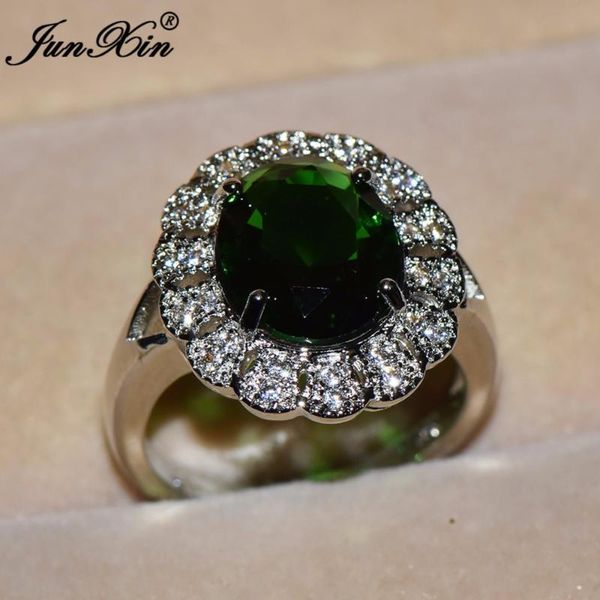 wedding rings junxin 2021 fashion female green oval finger ring white gold filled jewelry vintage for women, Slivery;golden
wedding rings junxin 2021 fashion female green oval finger ring white gold filled jewelry vintage for women, Slivery;golden