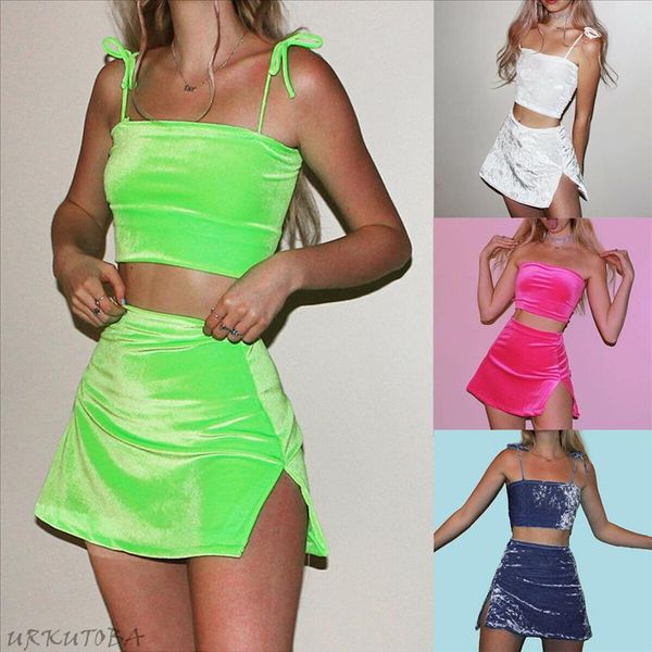 женщины sexy 2pcs cousssuit двухструктура набор bodycon outfits сплошная без рукавов top и mini юбка набор slim dress party clubwear, Gray
женщины sexy 2pcs cousssuit двухструктура набор bodycon outfits сплошная без рукавов top и mini юбка набор slim dress party clubwear, Gray