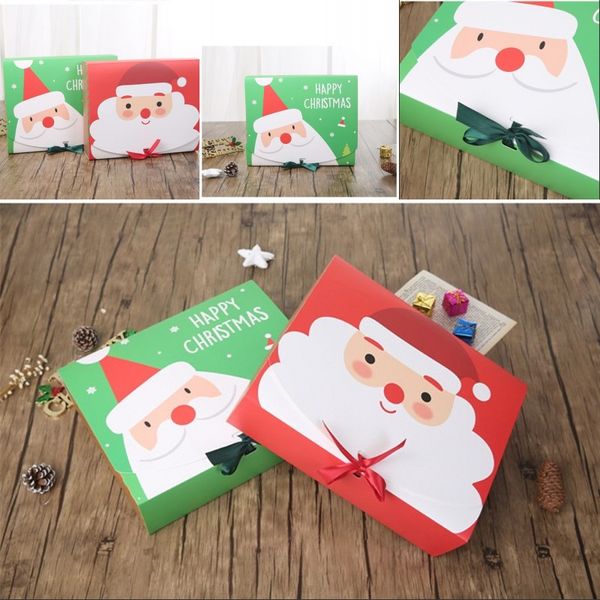 bowknot silk ribbon paper gift box happy christmas santa claus ornament packing xmas party cardboard boxes red green 2mz g2
bowknot silk ribbon paper gift box happy christmas santa claus ornament packing xmas party cardboard boxes red green 2mz g2