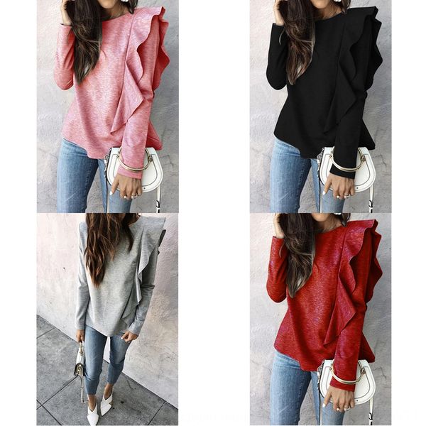 new ruffled long sleeve solid color om8788 new women's ruffled long sweater sleeve solid color sweater women's om8788 crftn, Black
new ruffled long sleeve solid color om8788 new women's ruffled long sweater sleeve solid color sweater women's om8788 crftn, Black