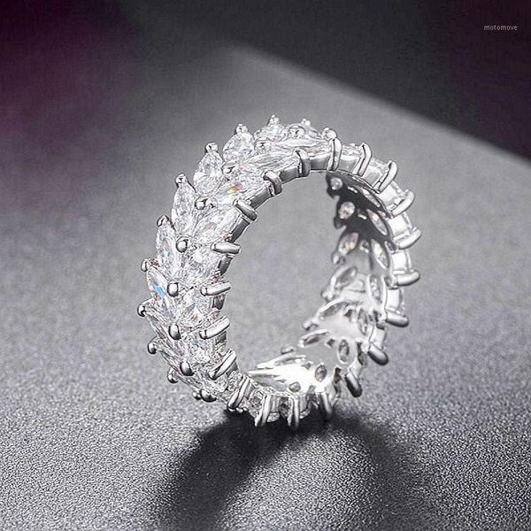 cluster rings fashion brilliant 925 sterling silver marquise cut olive branch big diamond wedding bands ring for women jewelry1, Golden;silver
cluster rings fashion brilliant 925 sterling silver marquise cut olive branch big diamond wedding bands ring for women jewelry1, Golden;silver