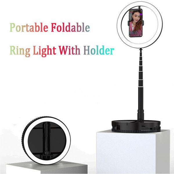dimmable pgraphy led selfie ring light with phone holder 160 led beads 3 color 3500-6000k p studio camera annular lamp
dimmable pgraphy led selfie ring light with phone holder 160 led beads 3 color 3500-6000k p studio camera annular lamp