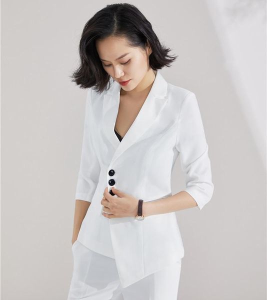 fashion formal ladies white blazers women outerwear jackets coats long sleeve elegant female work wear clothes, White;black
fashion formal ladies white blazers women outerwear jackets coats long sleeve elegant female work wear clothes, White;black