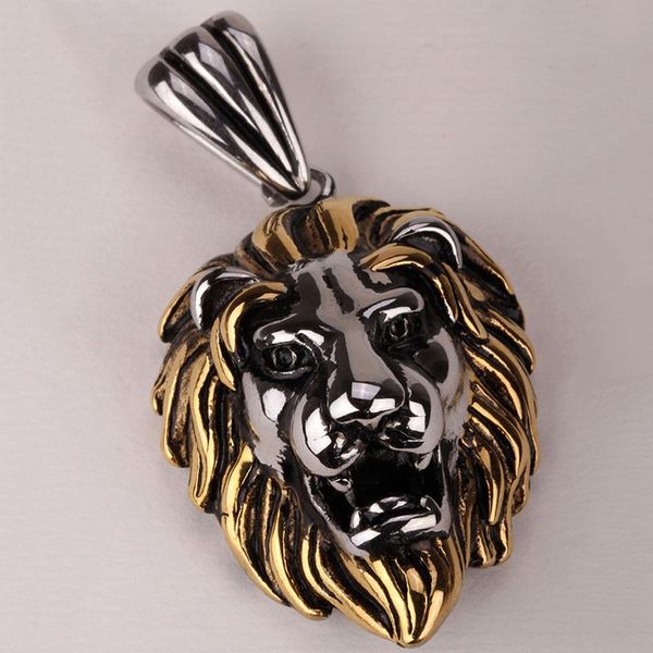 pendant necklaces lion necklace for men women 316l stainless steel w/ chain gn06 antique gold silver biker jewelry wholesale dropship
pendant necklaces lion necklace for men women 316l stainless steel w/ chain gn06 antique gold silver biker jewelry wholesale dropship