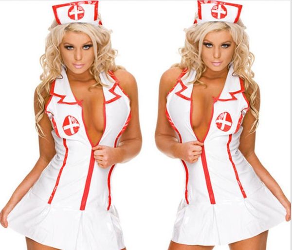 foreign trade european and american lingerie nurses uniform lure suit cosplay nurses club role play, Red;black
foreign trade european and american lingerie nurses uniform lure suit cosplay nurses club role play, Red;black