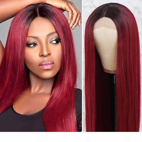 24inch мода длинные шелковистые прямые парик синтетический ombre блэка burgundy red heat парик фронта шнурка устойчив для черных женщин kane, Black
24inch мода длинные шелковистые прямые парик синтетический ombre блэка burgundy red heat парик фронта шнурка устойчив для черных женщин kane, Black