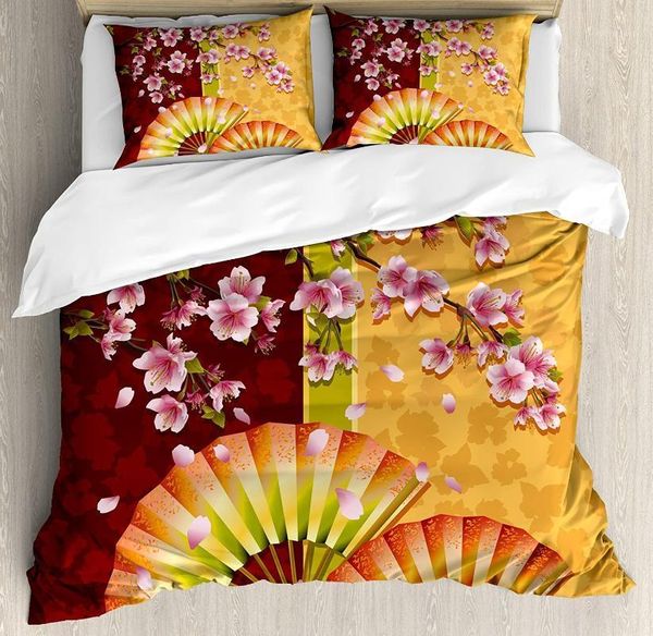floral duvet cover set sakura blooms with japanese hand fan figures authentic asian design bedding set pink burgundy1
floral duvet cover set sakura blooms with japanese hand fan figures authentic asian design bedding set pink burgundy1