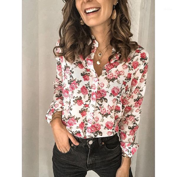 women's blouses & shirts plus size women floral print blouse office ladies turn-down collar long sleeve shirt casual female workwear b, White
women's blouses & shirts plus size women floral print blouse office ladies turn-down collar long sleeve shirt casual female workwear b, White