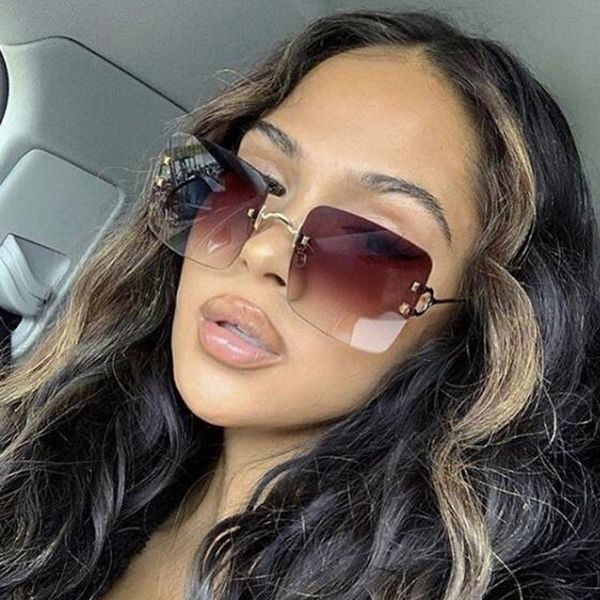 cutting rimless alloy square sunglasses for women vintage gradient small eyewear uv400 men retro cool sun glasses black green, White;black
cutting rimless alloy square sunglasses for women vintage gradient small eyewear uv400 men retro cool sun glasses black green, White;black