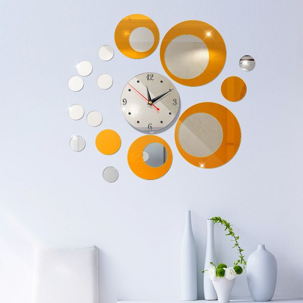 creativity european 3d modern mute large mirror wall clock diy assmebly for home living room decor and room decoration
creativity european 3d modern mute large mirror wall clock diy assmebly for home living room decor and room decoration