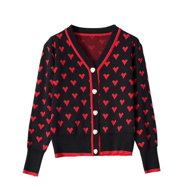 women's knits & tees 2021 spring knitted cardigan women pink japan style patchwork outwear kawaii sweater sweet love heart v-neck long, White
women's knits & tees 2021 spring knitted cardigan women pink japan style patchwork outwear kawaii sweater sweet love heart v-neck long, White