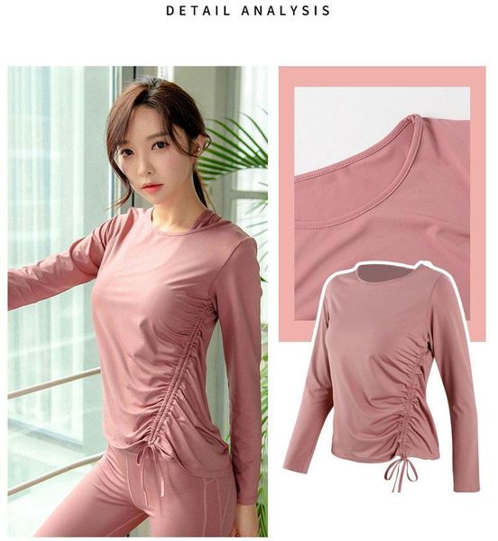 yoga outfits plus size -3xl female fitness running drawstring shirts gym clothing breathable sport wear quick-dry t-shirts, White;red
yoga outfits plus size -3xl female fitness running drawstring shirts gym clothing breathable sport wear quick-dry t-shirts, White;red