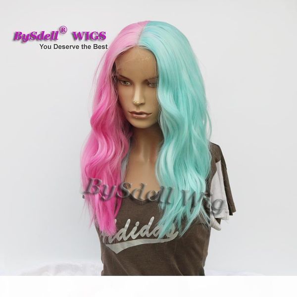 2017 synthetic medium long loose curl wave hair wigs pink purple match lake blue color mermaid cosplay none lace lace front wig, Black
2017 synthetic medium long loose curl wave hair wigs pink purple match lake blue color mermaid cosplay none lace lace front wig, Black