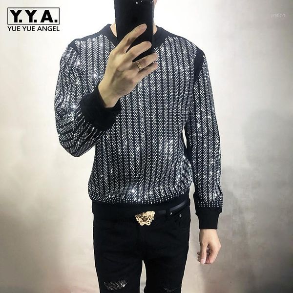 осень новые блестящие бриллианты мужская толстовка повседневная bling crystal clubwear топы длинные рукав пуловер унисекс хип-хоп толстовки, Black
осень новые блестящие бриллианты мужская толстовка повседневная bling crystal clubwear топы длинные рукав пуловер унисекс хип-хоп толстовки, Black