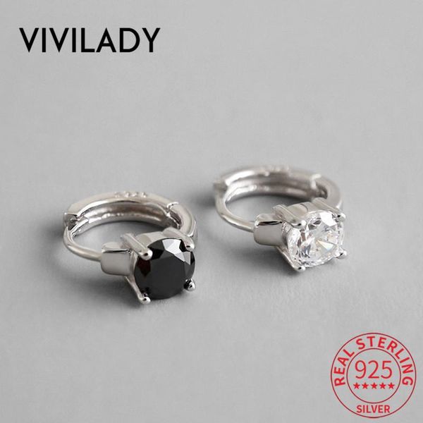 hoop & huggie vivilady chic cubic zirconia real sterling-925silver-jewelry women earrings black clear crystal female party jewelry brinco, Golden;silver
hoop & huggie vivilady chic cubic zirconia real sterling-925silver-jewelry women earrings black clear crystal female party jewelry brinco, Golden;silver