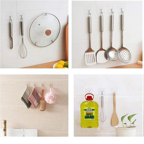 30/20/10pcs transparent strong self adhesive door wall hangers hooks suction heavy load rack cup sucker for kitchen jllpqb
30/20/10pcs transparent strong self adhesive door wall hangers hooks suction heavy load rack cup sucker for kitchen jllpqb