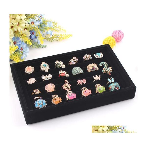 black velvet ring plate stud earring storage box jewelry organizer accessories plaid pavans display rack ring holder displays tray k729r
black velvet ring plate stud earring storage box jewelry organizer accessories plaid pavans display rack ring holder displays tray k729r