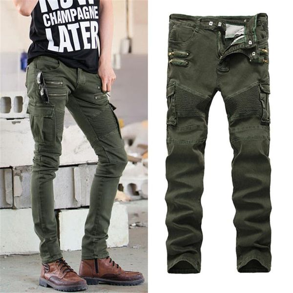 men's jeans men slim multiple zipper pocket pleated stitching motorcycle denim hip hop streetwear cotton biker plus size 52, Blue
men's jeans men slim multiple zipper pocket pleated stitching motorcycle denim hip hop streetwear cotton biker plus size 52, Blue