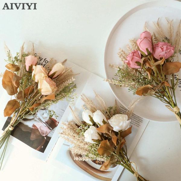 bunch of dried rose corn ears wedding party desk garden home decor christmas decoration artificial flowers plantas fake flower
bunch of dried rose corn ears wedding party desk garden home decor christmas decoration artificial flowers plantas fake flower