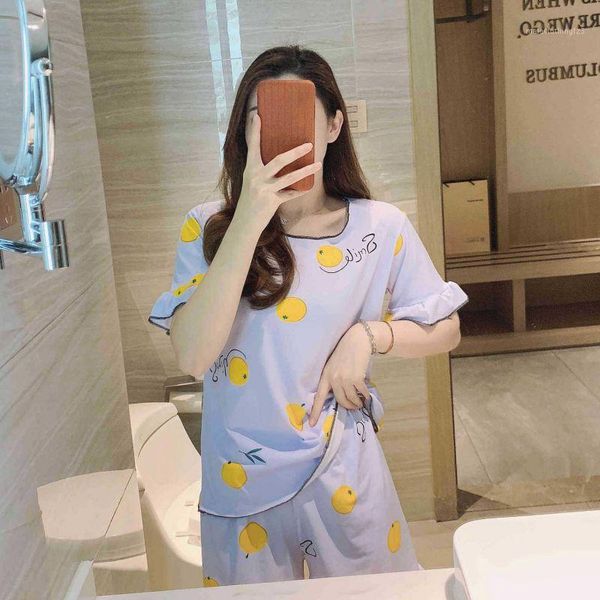 women's sleepwear summer pajamas set 2021 women sleep nightie nightddress women's short sleeve home wear1, Black;red
women's sleepwear summer pajamas set 2021 women sleep nightie nightddress women's short sleeve home wear1, Black;red