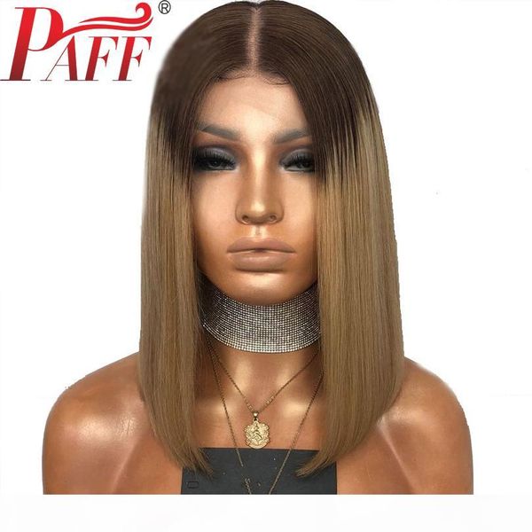 paff bob short 13*3 deep lace front human hair wigs remy brown ombre color straight 1b27 pre plucked with baby hair, Black;brown
paff bob short 13*3 deep lace front human hair wigs remy brown ombre color straight 1b27 pre plucked with baby hair, Black;brown