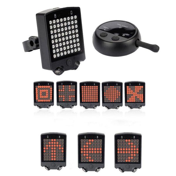 64 led automatic direction indicator bicycle rear taillight usb rechargeable cycling mtb bike safety warning turn signals light
64 led automatic direction indicator bicycle rear taillight usb rechargeable cycling mtb bike safety warning turn signals light