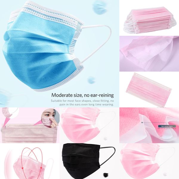 woven meltblown disposable non mask mascherine face pink masks three layers waterproof breathabl p0wg
woven meltblown disposable non mask mascherine face pink masks three layers waterproof breathabl p0wg